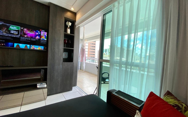 Beira Mar Apto 16º andar Luxo 2 quartos