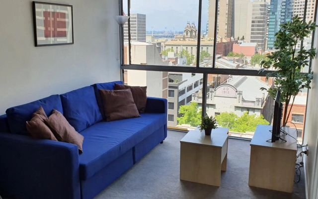 2 bedrooms CBD FREE Tram apartment (Melb Central, China Town, Queen Victoria Market, Melbourne University, RMIT, etc) – Balcony – Melbourne