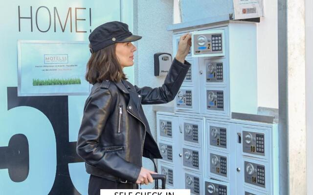 Motel55 - nettes Hotel mit Self Check-In in Villach, Warmbad