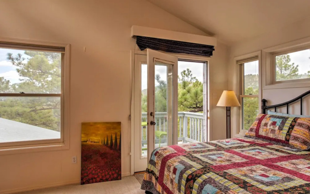 Spacious Hideaway in Ruidoso w/ Multi-level Deck!