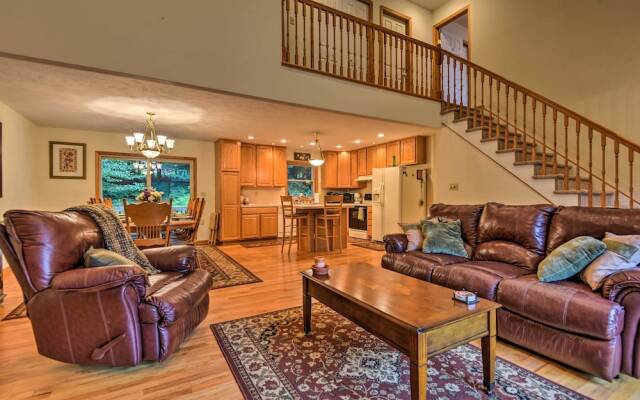 Pocono Mountain Home w/ 3 Community Lakes!