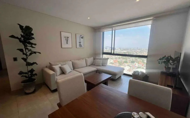 Polanco Carso, 26th.floor+3Bdrm w/skyscraper view!