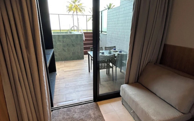 Melhores Flats - Piscina privativa