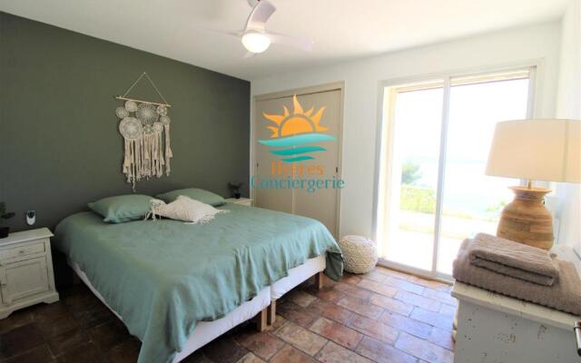 Mont des oiseaux-VillaT5-Piscine vue mer PK/WIFI