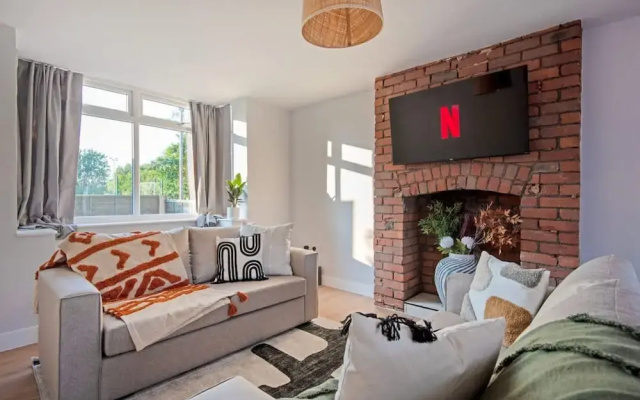 Stylish Modern Home Near Mcr Centre Co-op Etihad