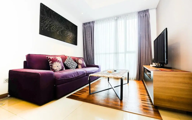 1BR Apartment with Big Sofa Bed at Casa Grande Residence