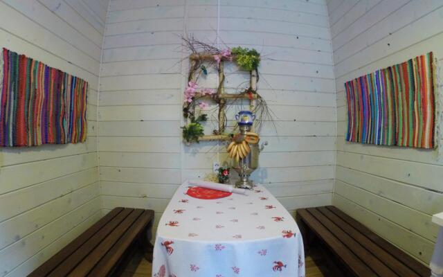 A house with a stove