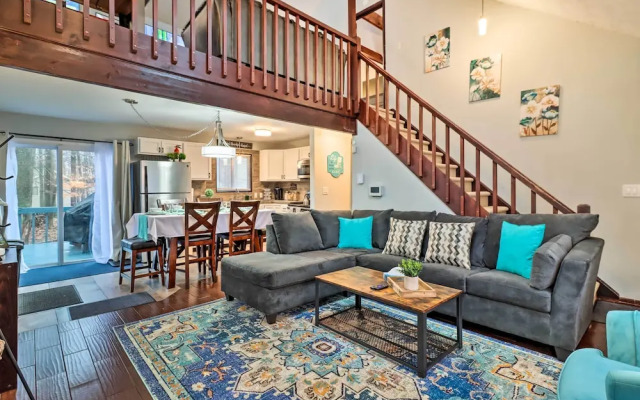 Family-friendly Tobyhanna Home w/ Game Room!