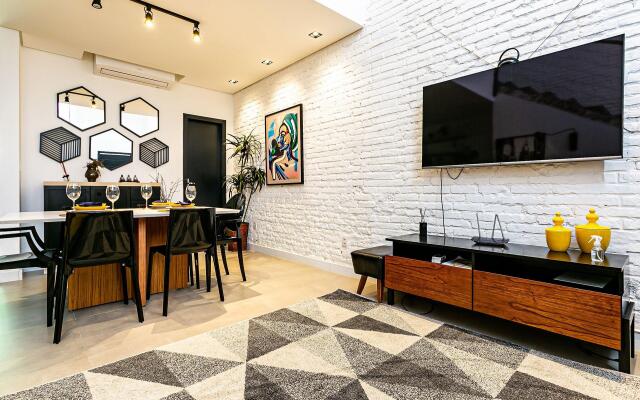 Bela casa loft no centro de Floripa VISE030