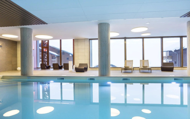 Modern apartment in authentic ski village les Saisies