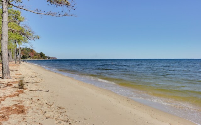 Waterfront Lusby Retreat w/ Deep-water Dock & Slip