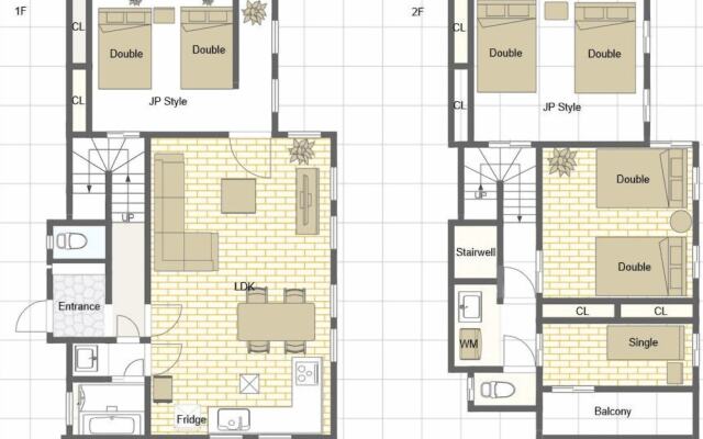 Shinjuku Japanese-style two storey house