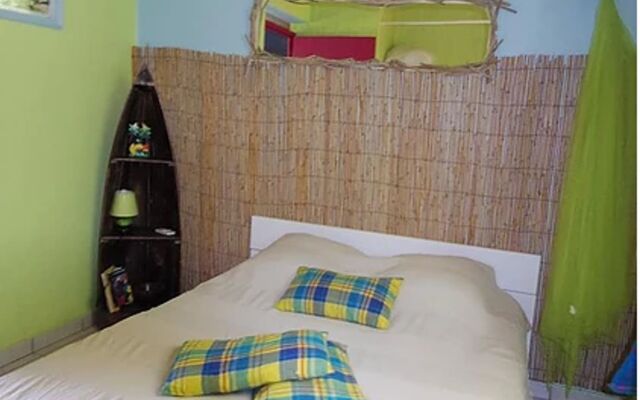 Bungalow With one Bedroom in Sainte-anne, With Pool Access, Enclosed G