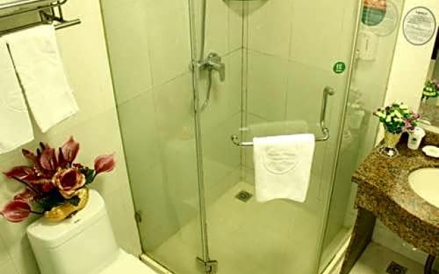 GreenTree Alliance Jiangsu Nanjing South Railway Station Software Avenue No.1 Hotel – Bathroom – Nanjing