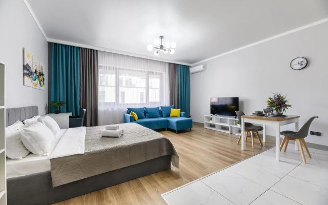 Almaty Apartments (Алматы Апартментс) в микрорайоне Самал-3