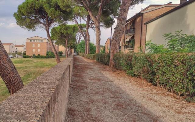 Antica fabbrica in città