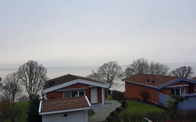 Modern villa i Arild med spektakulär havsutsikt.