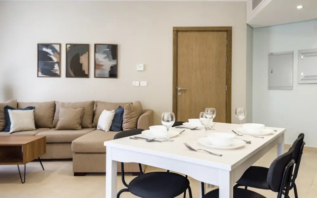 Xuru Stays I Modish & Magnific 2bdr @ Mangroovy Pool & Beach Access