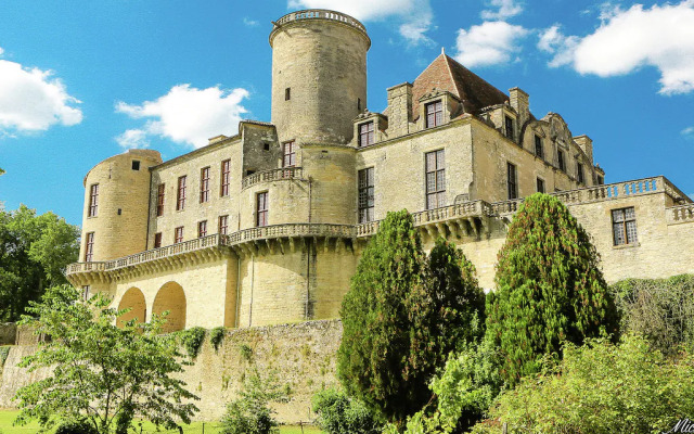 Charming house with private spa and terrace near Duras