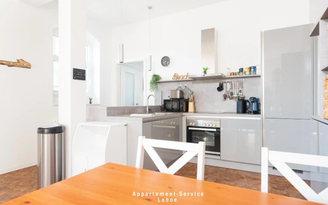 Fewo Meerluft nur wenige Minuten vom Hafen und Strand entfernt