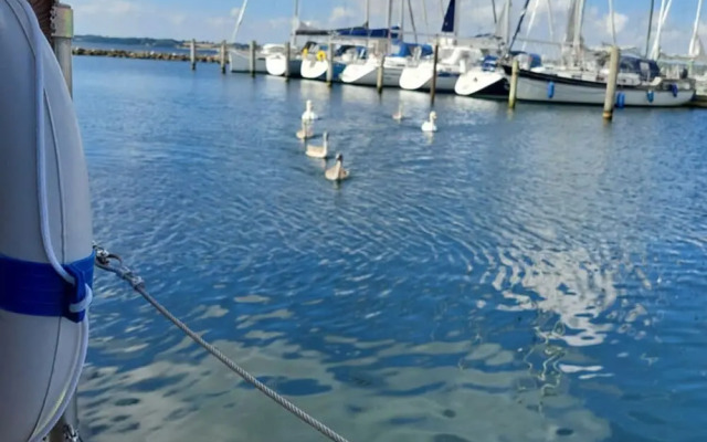 Houseboat Hecht in Egernsund at the Marina Minde