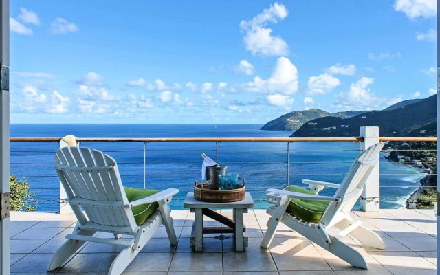 'tortola Adventure' Private Villa: Ocean-view Pool