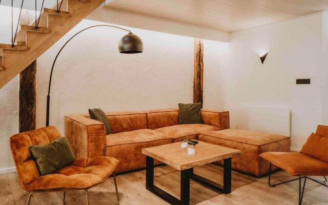 Wooden Soul : duplex 2 chambres avec jardin commun