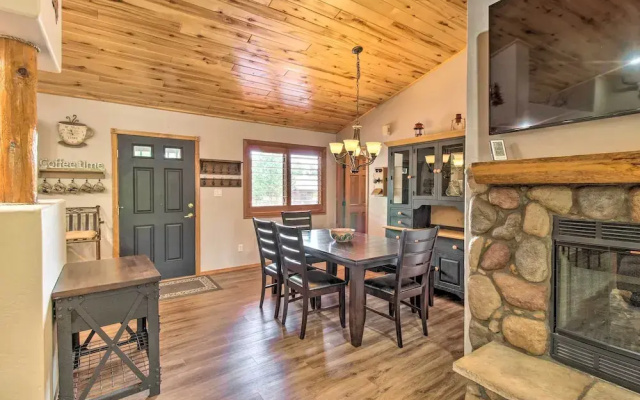 3 Mi to Trails: Woodsy Retreat in Overgaard!