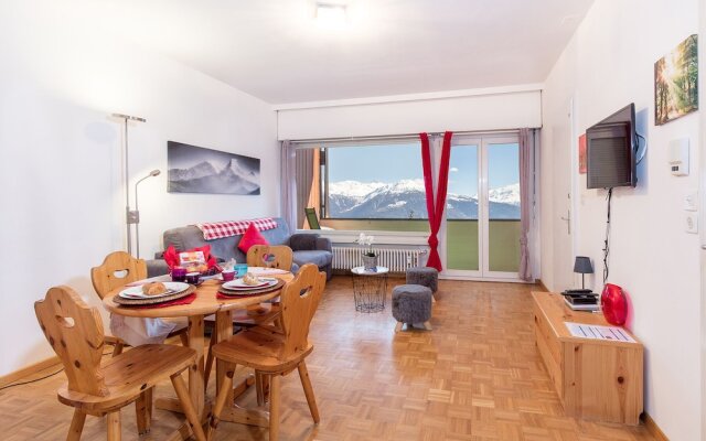 L’Eperon Center Crans wonderful view