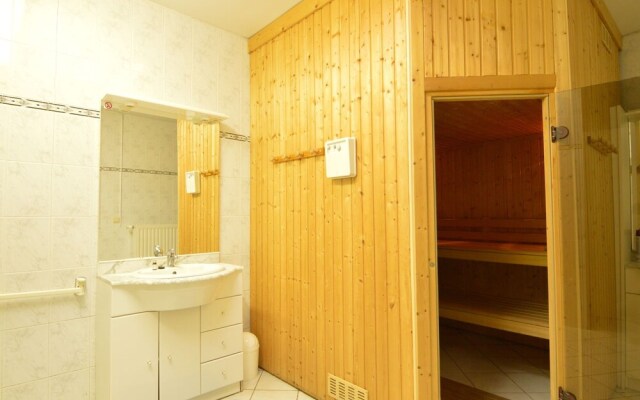 Modern Holiday Home in Ferrieres with Sauna