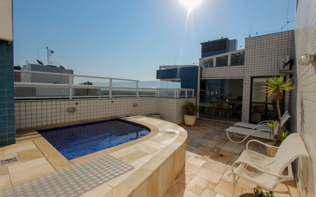 Duplex, piscina, gourmet e vista panorâmica
