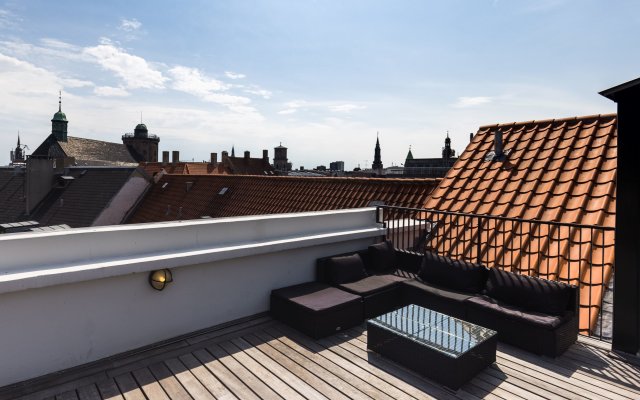 Luxury Penthouse  Cph  Private Rooftop Balcony
