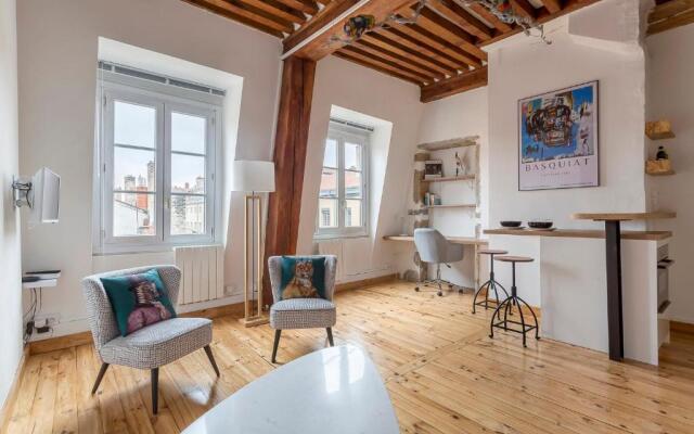 Janis - Studio vue sur les toits de Lyon - Appartement 2beapart