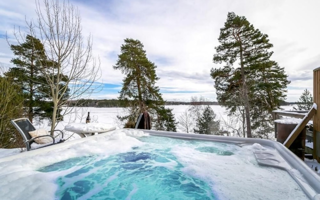 Two Lakefront Villas with Hot Tub & Dock