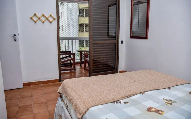 Flat com Piscina e Lazer na Praia de Pitangueiras