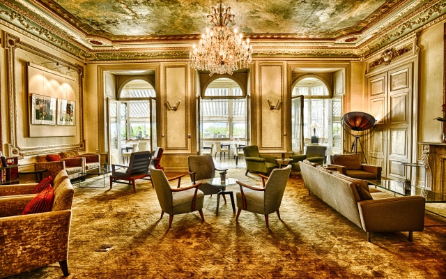 Hotel Des Trois Couronnes – Lobby – Vevey
