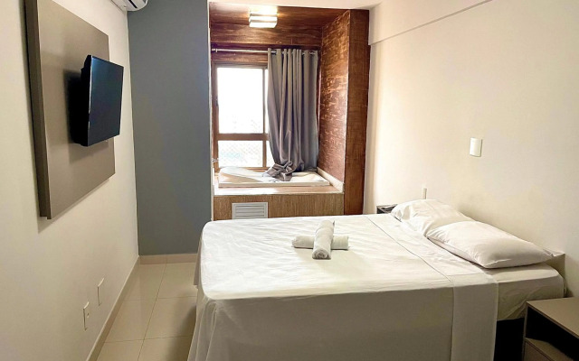 DUPLEX com Hidromassagem total de 02 QUARTOS e Vista MAR