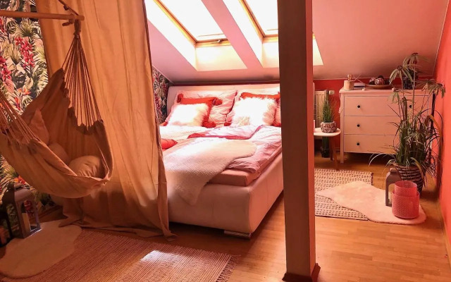 Duplex with quite terrace on Wenceslas sq.