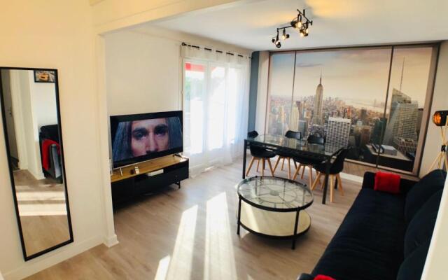 Charmant appartement 1-4 personnes, proche centre avec parking