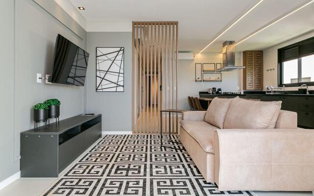 Apto confortável e completo em Floripa VIL305