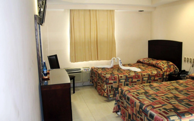 Impala Hotel in front of the ADO