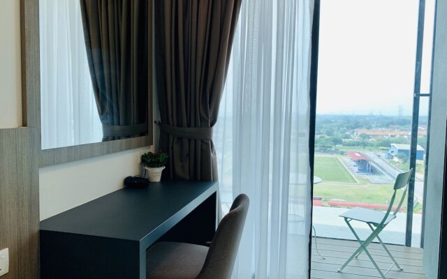D'wharf Residence PD Waterfront Balcony View by AirPlan
