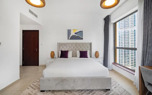 Elegant 1Br Apart With Beach Access In Dubai Creek