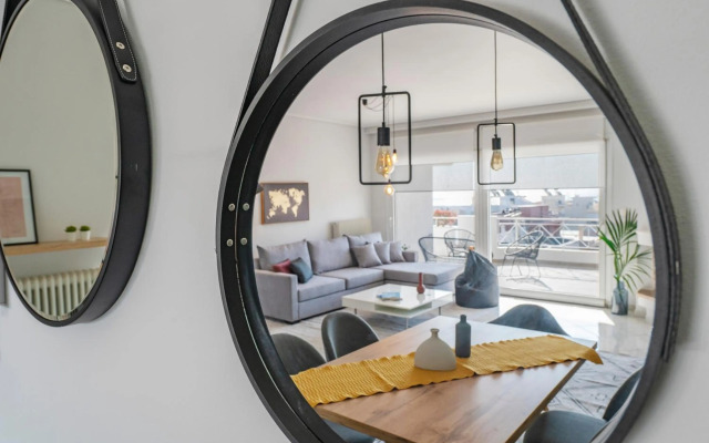 Bright 3 bd apt, Hellenikon Metr. Park , Glyfada