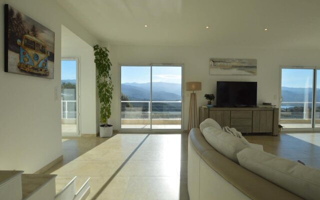 Villa With 4 Bedrooms in Oletta, With Wonderful Mountain View, Private