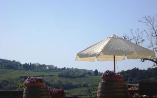 Apartment With one Bedroom in San Gimignano, With Pool Access, Furnish