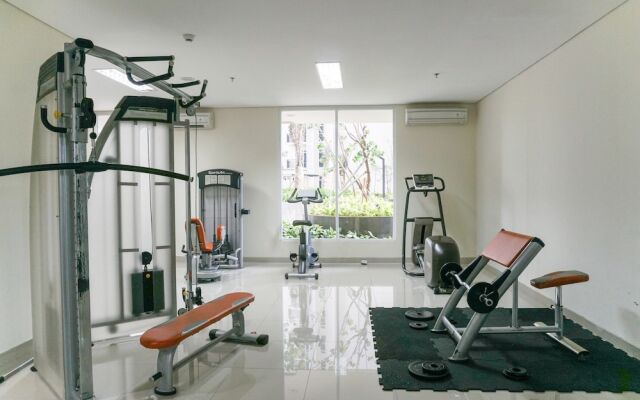 Homey Studio with City View Apartment @ Puri Orchard