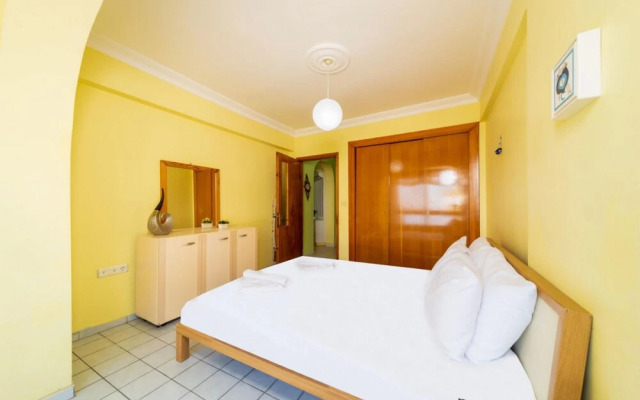 Pleasant Flat Near Beach With Sea View in Alanya