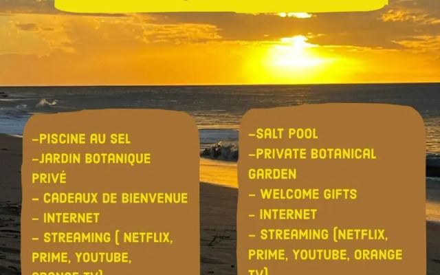 Vue Mer/3Beds/Piscine/wifi/900 mètres de la plage