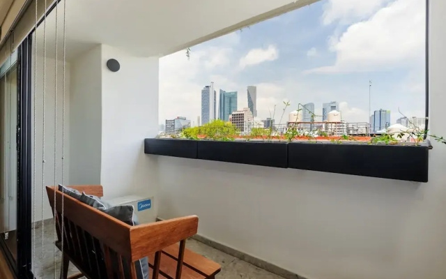 w Stylish Loft w/ Balcony in Colima